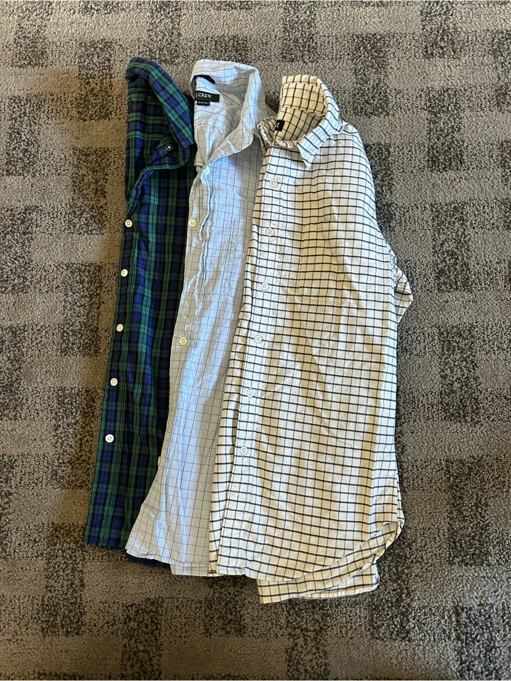 J. Crew Men’s Button Down Shirt Bundle Size S Cotton